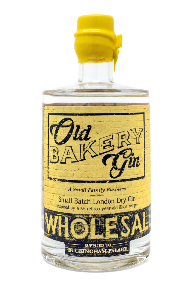 Old Bakery Gin Bottle 1